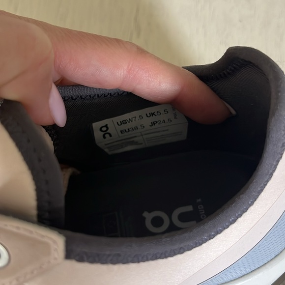 ON Cloud X 3 AD in Shell/Heather size 7.5 - Picture 8 of 12